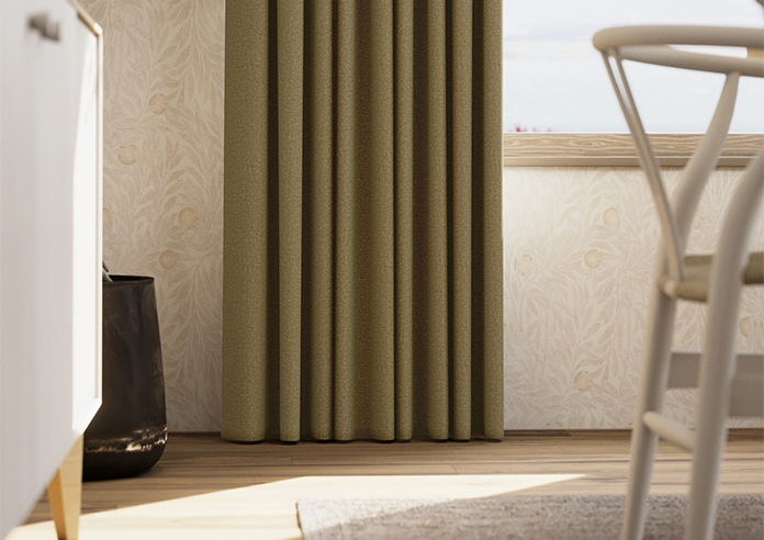 Carina, Ochre - Made to Measure Curtains - Image 5